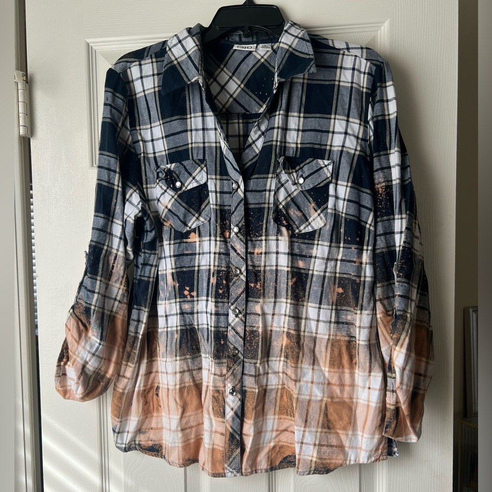 Bleached flannel XL